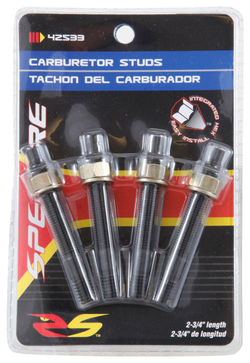 Spectre Carburetor Stud Kit w/Hardware 2-1/2in.-thumbmail-9