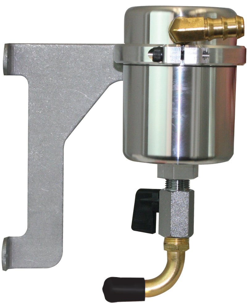 Moroso 12-18 Jeep 3.6L JK Air/Oil Separator Catch Can - Large Body - Billet Aluminum-thumbmail-1