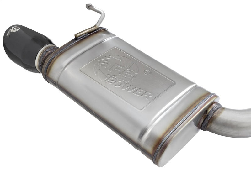 aFe MACHForce XP Exhausts Cat-Back SS-304 EXH w/ Black Tips 15-16 Ford Mustang EcoBoost 2.3L (t)-thumbmail-4