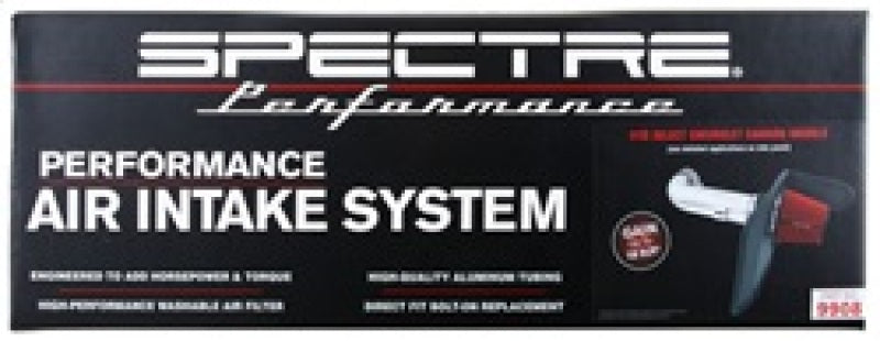 Spectre 10-12 Chevy Camaro V8-6.2L F/I Air Intake Kit - Clear Anodized w/Red Filter-thumbmail-18