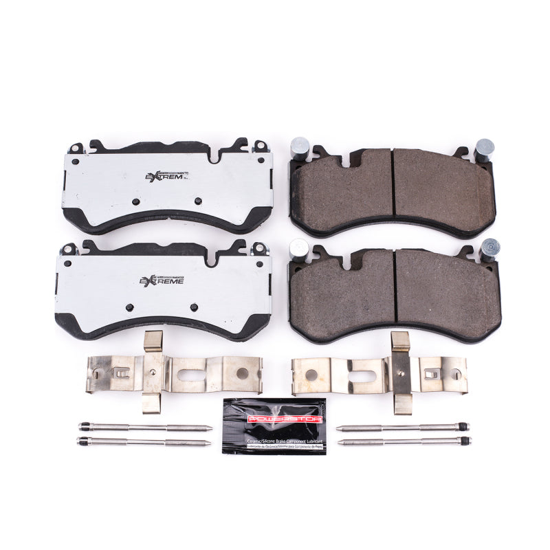 Power Stop 14-18 Audi RS7 Front Z26 Extreme Street Brake Pads w/Hardware-thumbmail-1