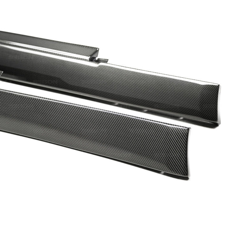 Seibon 09-10 Nissan GTR R35 OEm Style Carbon Fiber Side Skirts-thumbmail-2