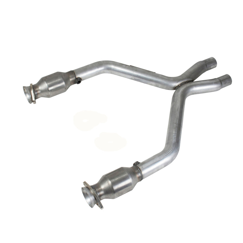 BBK 11-14 Mustang 3.7 V6 Short Mid X Pipe With Catalytic Converters 2-1/2 For BBK Long Tube Headers-thumbmail-4