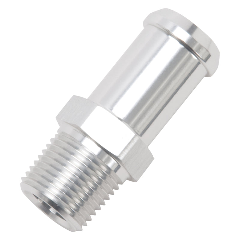 Edelbrock Hose End Straight 3/8In NPT to 5/8In Barb Clear Anodize-thumbmail-7