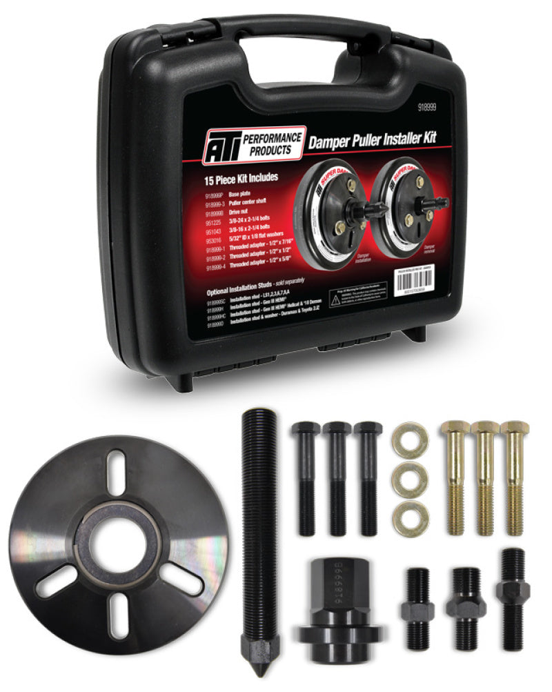 ATI Installation Stud - LS1/2/3/6/7/9/A - M16x2.0x5.6 Long - Damper Puller Metric Adapter-thumbmail-1