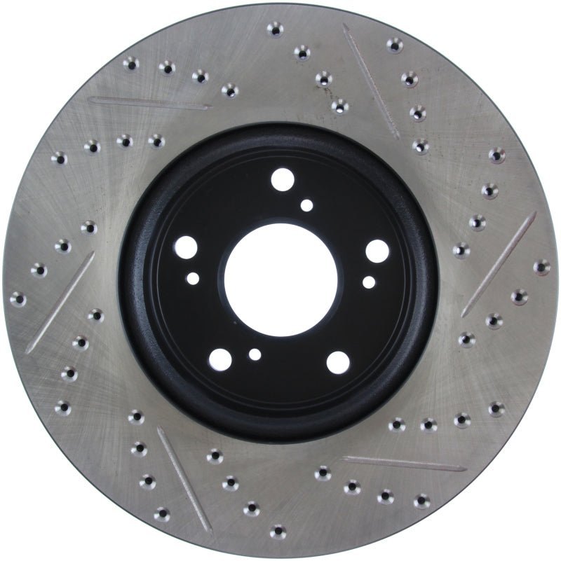 StopTech Slotted & Drilled Sport Brake Rotor Front Right 13 Honda Accord Sport-thumbmail-7