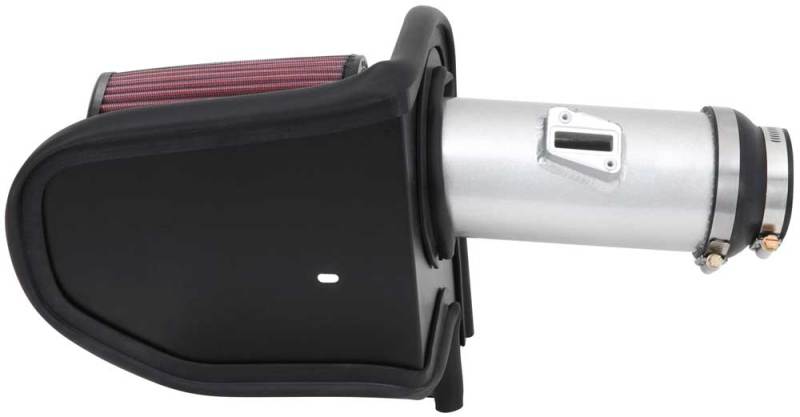 K&N 13-14 Honda Accord 3.5L V6 69 Series Typhoon Air Intake System - Silver Cold Air Intake Kit-thumbmail-13