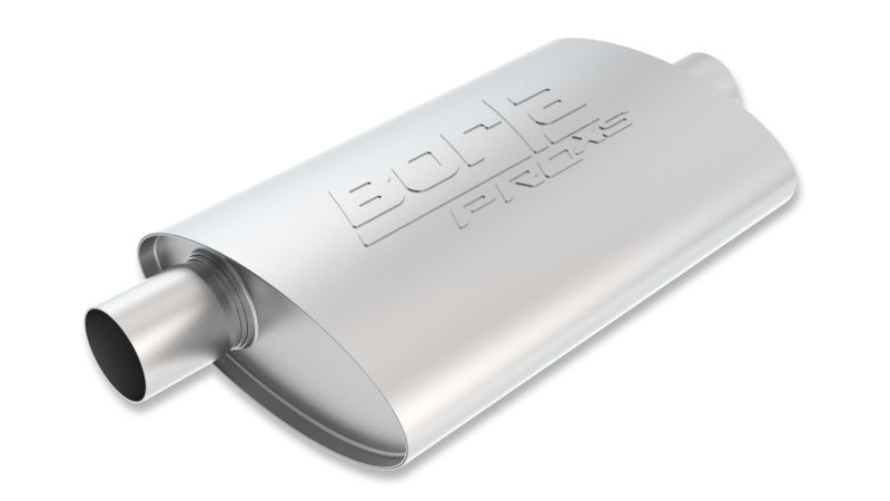 Borla Pro-XS 2in Tubing 14in x 4in x 9.5in Oval Center/Offset Muffler-thumbmail-2