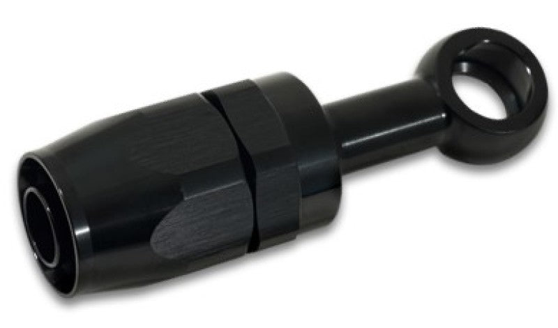 Vibrant -8AN Banjo Hose End Fitting for use with M18 Banjo Bolt - Aluminum Black-thumbmail-3