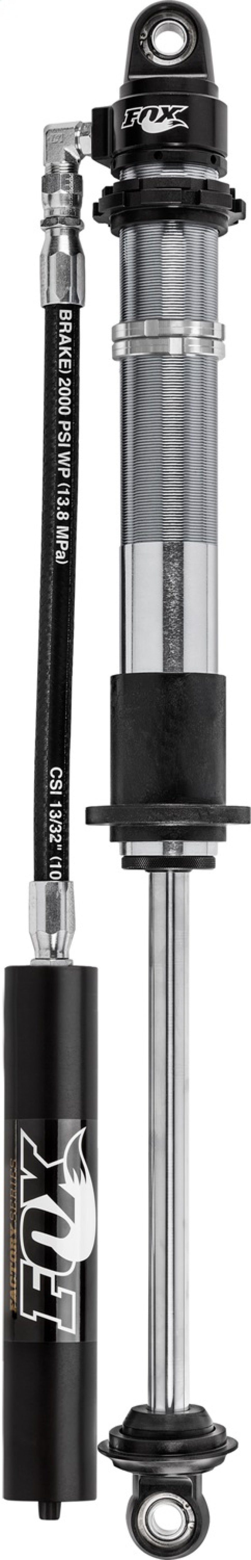 Fox 2.0 Factory Series 16in. Rotating R/R Coilover 7/8in. Shaft (Custom Valv.) w/-10 Heims - Blk-thumbmail-2