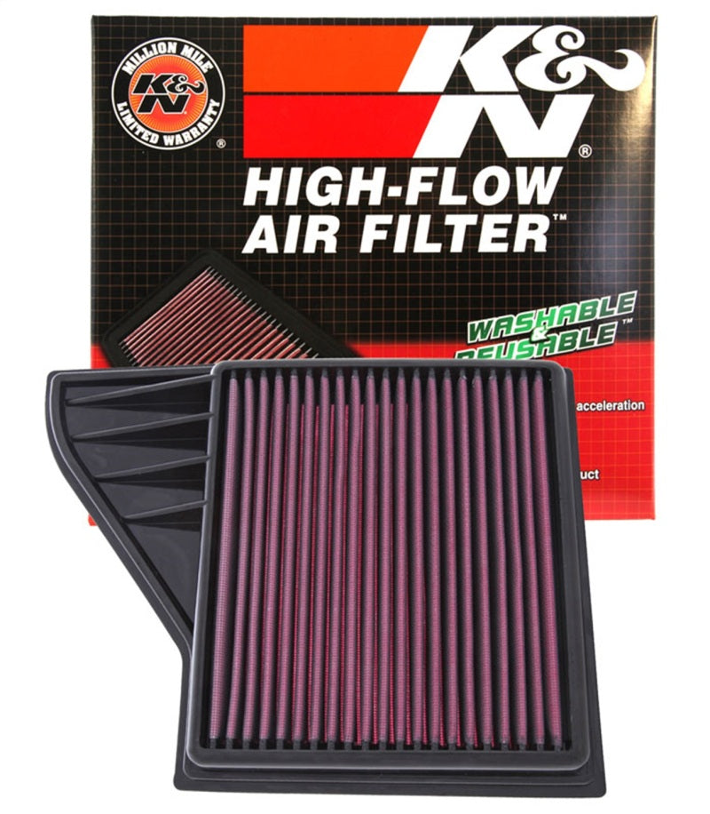 K&N 10 Ford Mustang GT 4.6L-V8 Drop In Air Filter-thumbmail-19