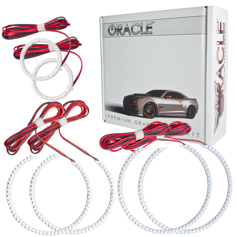 Oracle Dodge Charger 05-10 LED Triple Ring Halo Kit - White-thumbmail-4