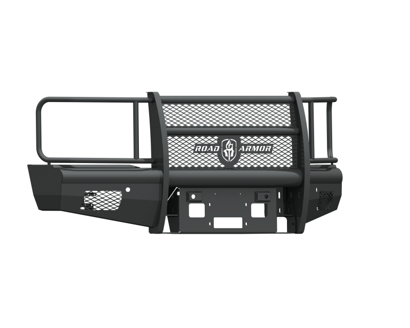 Road Armor 15-19 Chevy 2500 Vaquero Front Winch Plate - Tex Blk-thumbmail-1