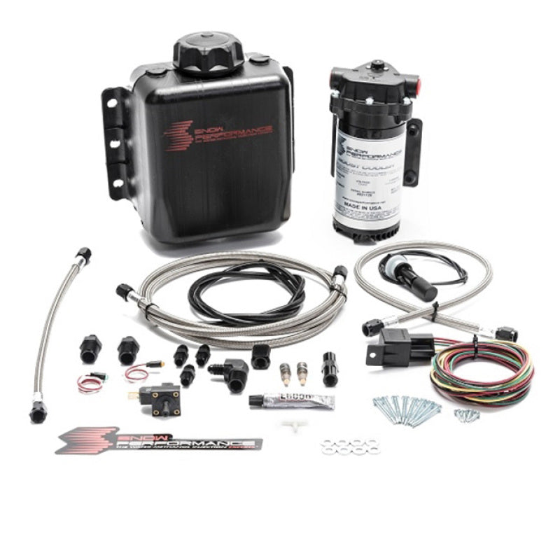 Snow Performance Stg 1 Boost Cooler F/I Water Injection Kit (Incl. SS Braided Line and 4AN Fittings)-thumbmail-4