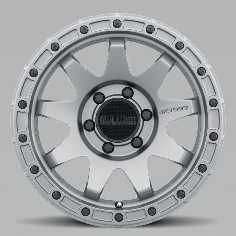 Method MR317 17x8.5 0mm Offset 6x5.5 106.25mm CB Matte Titanium Wheel-thumbmail-2