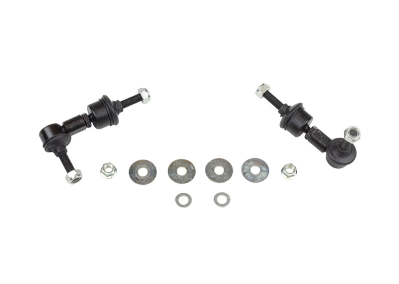 Whiteline 5/05+ Ford Focus / 04+ Mazda 3 BK Rear Swaybar Link Kit H/Duty Adj Steel Ball-thumbmail-1