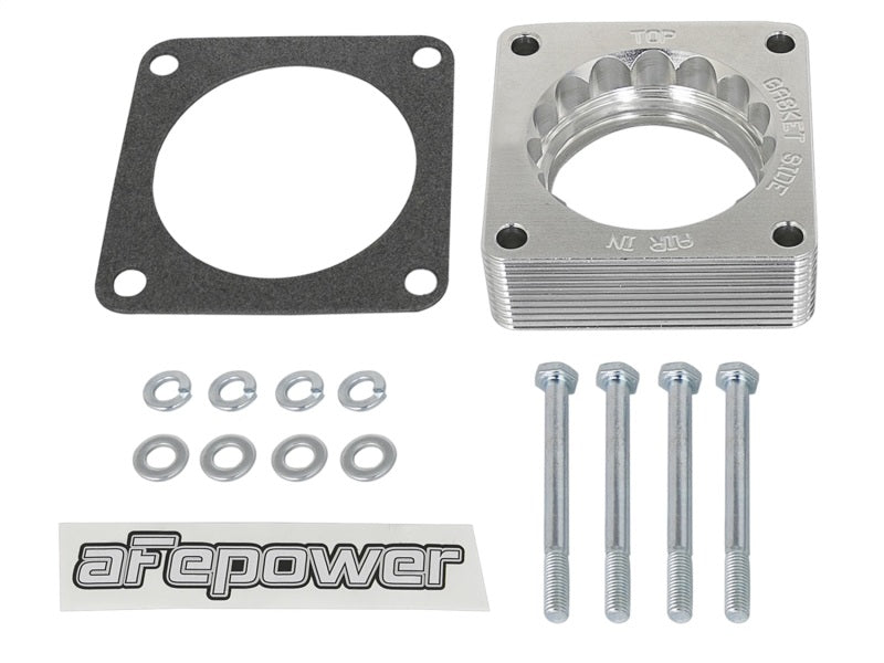 aFe Silver Bullet Throttle Body Spacer 03-06 Nissan 350Z V6 3.5L (VQ35DE)-thumbmail-4