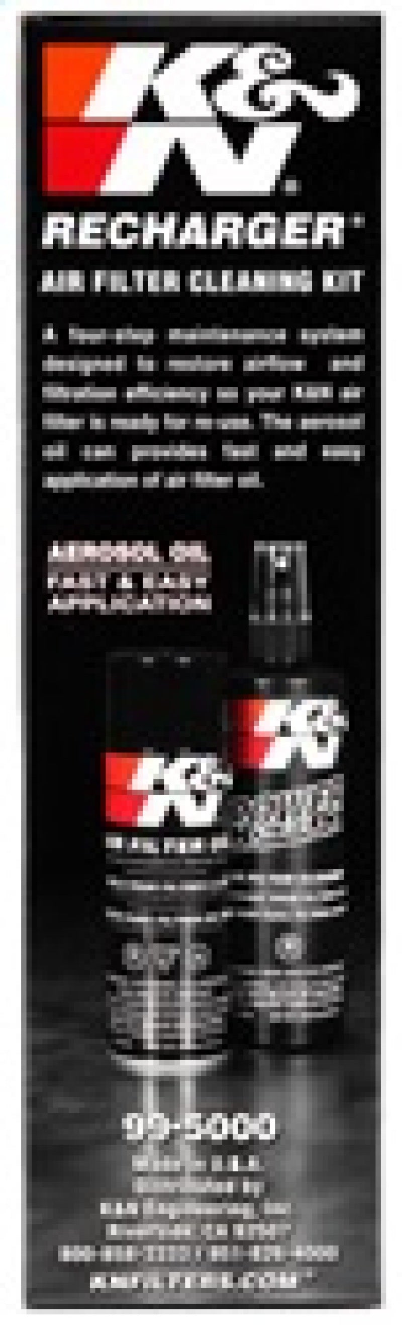 K&N Aerosol Oil Recharger Service Kit-thumbmail-14