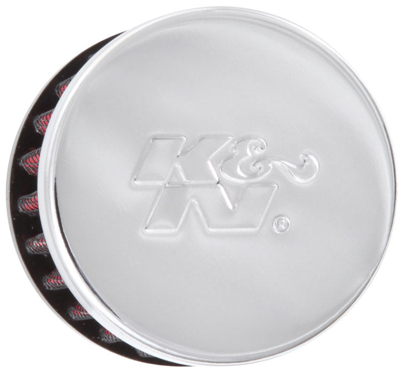 K&N Clamp On Rubber Base Crankcase Vent Filter 0.375in Flange ID x 2in OD x 1.5in Height-thumbmail-12