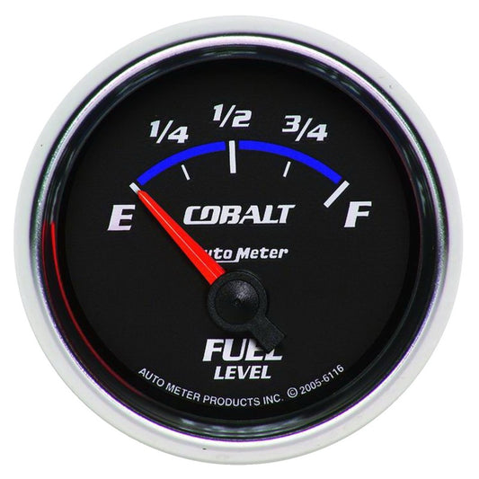 Autometer Cobalt 52mm 240 E/33 F SSE Fuel Level Gauge