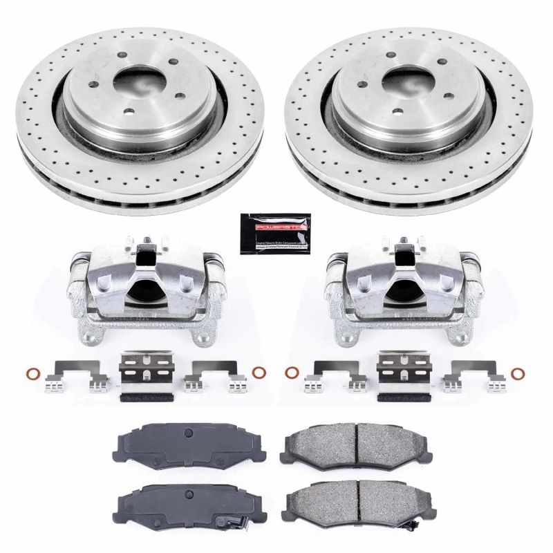Power Stop 06-09 Cadillac XLR Rear Autospecialty Brake Kit w/Calipers-thumbmail-1