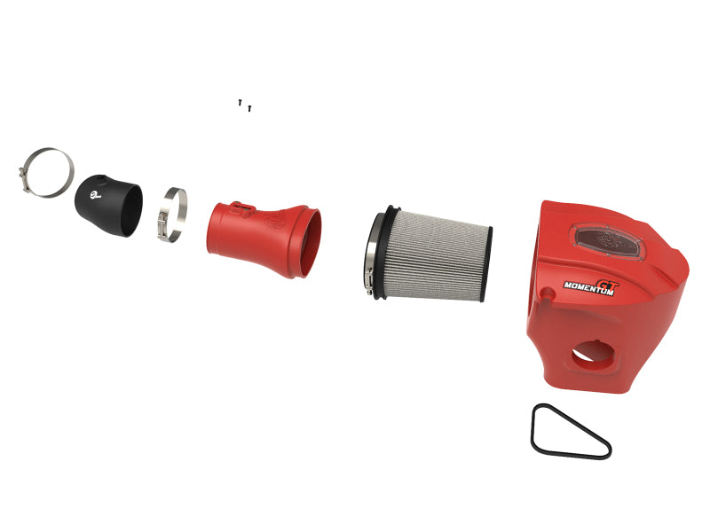 aFe Momentum GT Limited Edition Cold Air Intake 15-16 Dodge Challenger/Charger SRT Hellcat - Red-thumbmail-6
