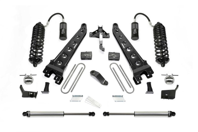 Fabtech 19-20 Ford F450/F550 4WD Diesel 6in Rad Arm Sys w/4.0 & 2.25Dl-thumbmail-1