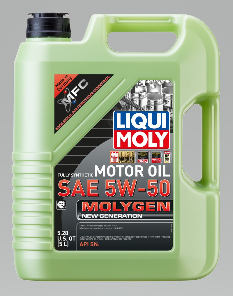 LIQUI MOLY 5L Molygen New Generation Motor Oil 5W50-thumbmail-2