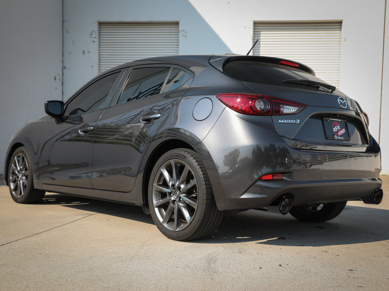 aFe Takeda 2-1/2in 304 SS Cat-Back Exhaust w/ Carbon Fiber Tips 14-18 Mazda 3 L4 2.0L/2.5L-thumbmail-4