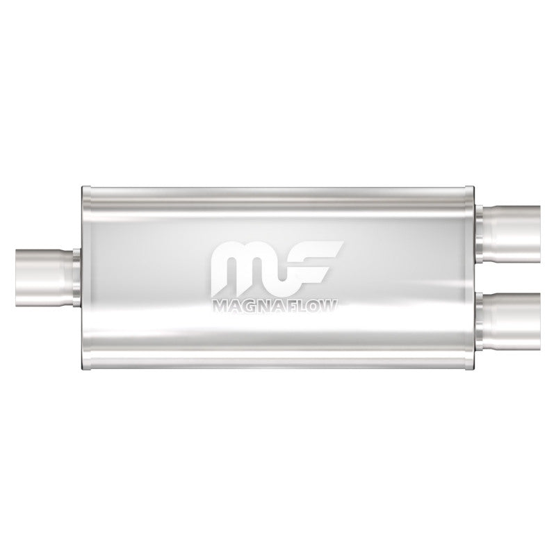 MagnaFlow Muffler Mag SS 18X5X8 2.5/2.25X2.25-thumbmail-2