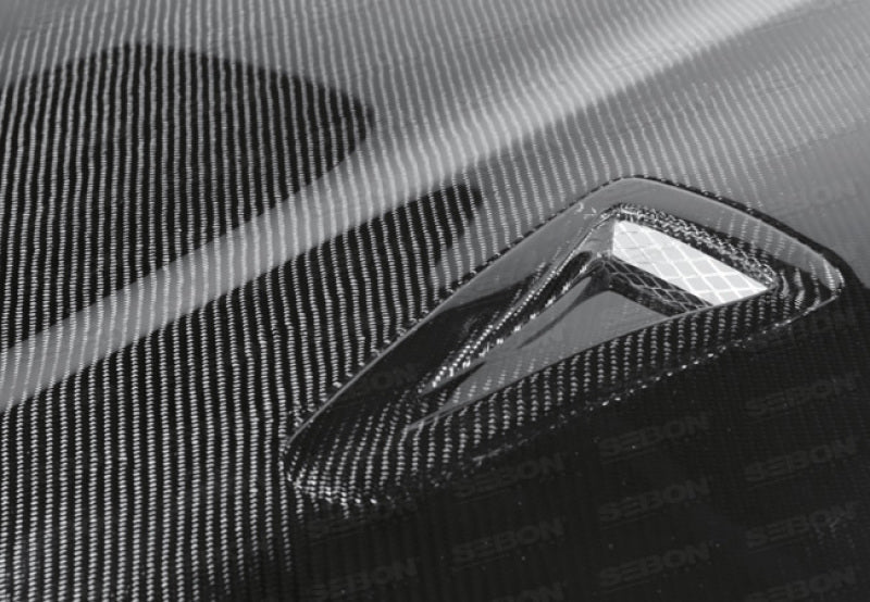 Seibon 09-10 Nissan 370Z / Fairlady Z (Z34) GTR Carbon Fiber Hood-thumbmail-4