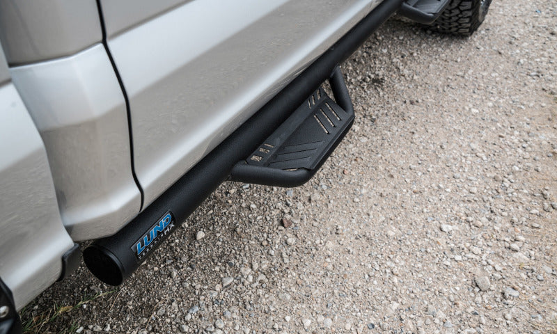 Lund 15-17 Chevy Colorado Ext. Cab Terrain HX Step Nerf Bars - Black-thumbmail-9