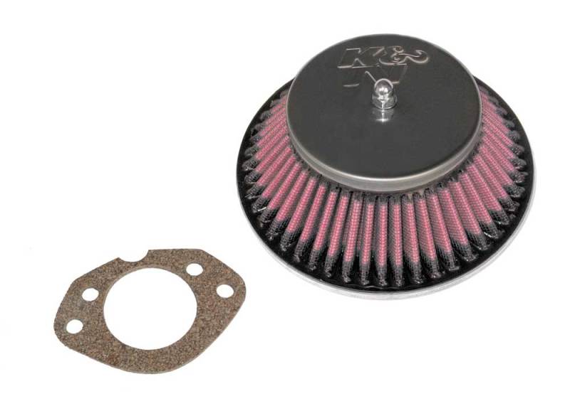 K&N Custom Racing Assembly - Round Tapered - Red 1.656in Neck Flange - 2.25in Over Height-thumbmail-2