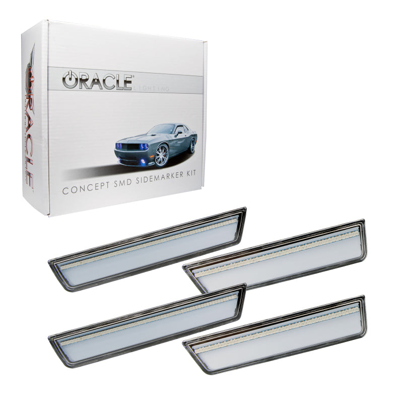 Oracle 08-14 Dodge Challenger Concept Sidemarker Set - Clear - No Paint-thumbmail-4