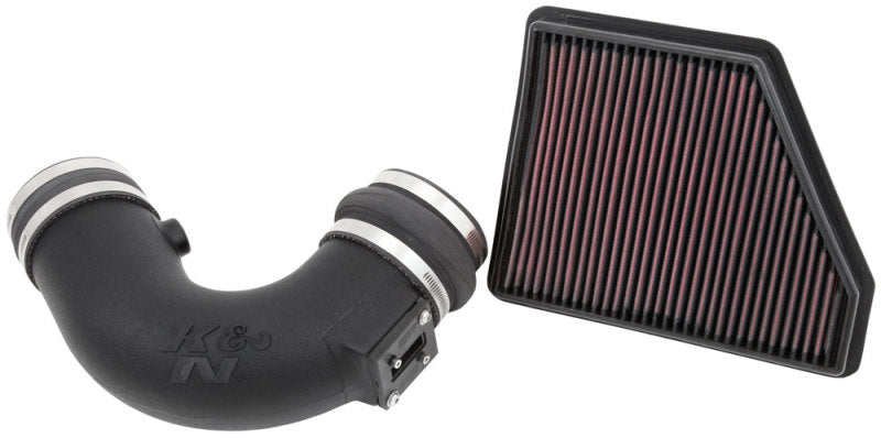 K&N FIPK 10-14 Chevy Camaro V8 6.2L Performance Intake Kit-thumbmail-1