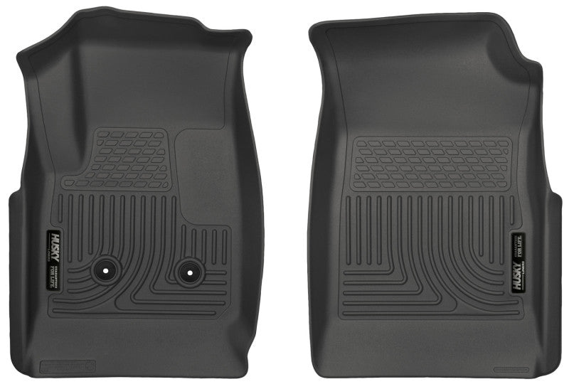 Husky Liners 15 Colorado Crew Cab/Ext Cab WeatherBeater Black Front Floor Liner-thumbmail-2