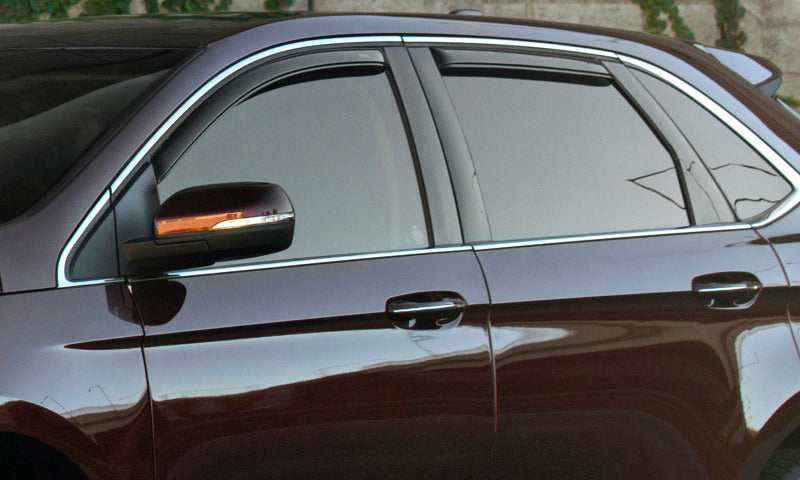 AVS 13-18 Hyundai Santa Fe (Excl. XL Model) Ventvisor Front & Rear Window Deflectors 4pc - Smoke-thumbmail-11