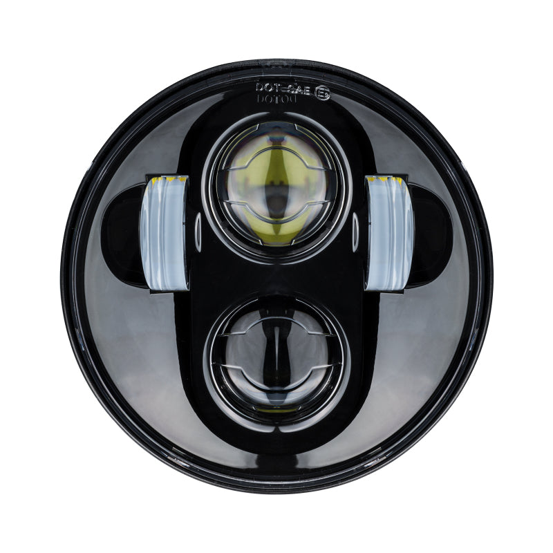 Oracle 5.75in 40W Replacement LED Headlight - Black-thumbmail-5