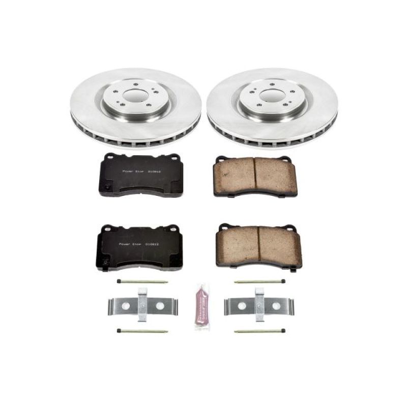 Power Stop 08-15 Mitsubishi Lancer Front Autospecialty Brake Kit-thumbmail-1