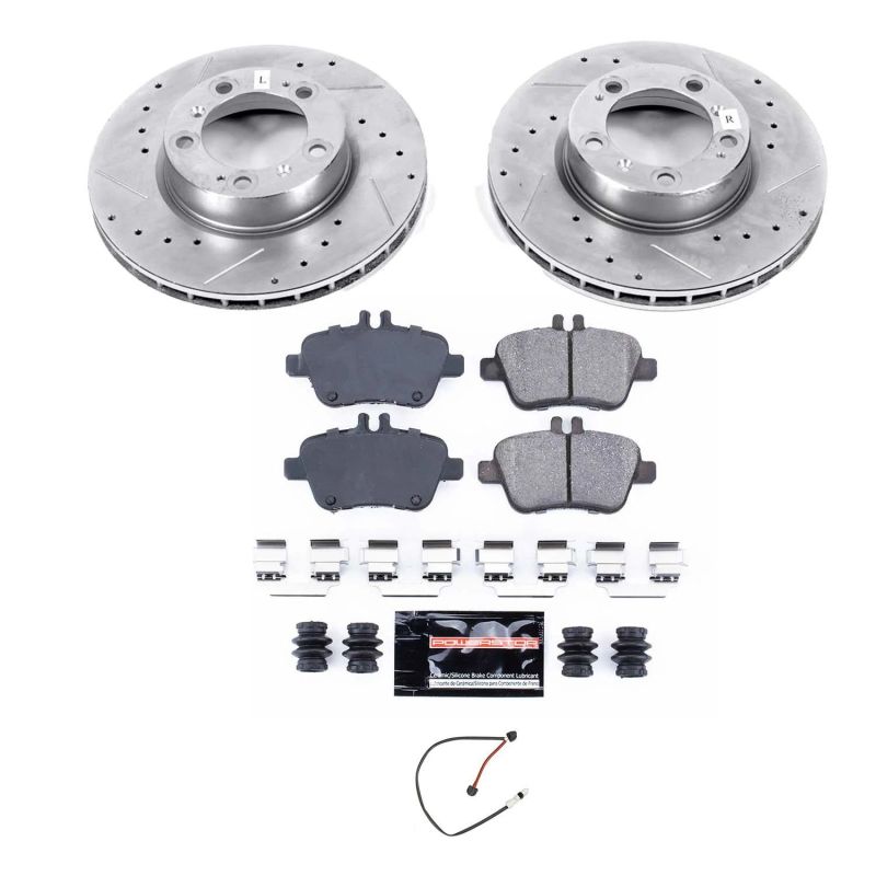Power Stop 06-08 Porsche 911 Front Z23 Evolution Sport Brake Kit-thumbmail-1