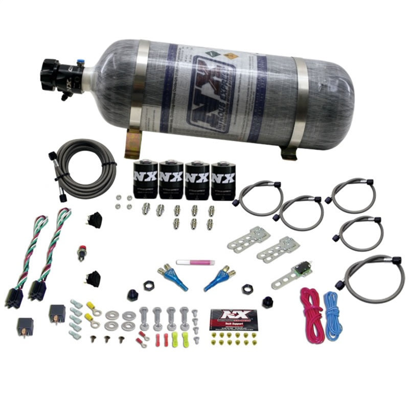 Nitrous Express GM EFI Dual Stage Nitrous Kit (50-150HP x 2) w/Composite Bottle-thumbmail-2