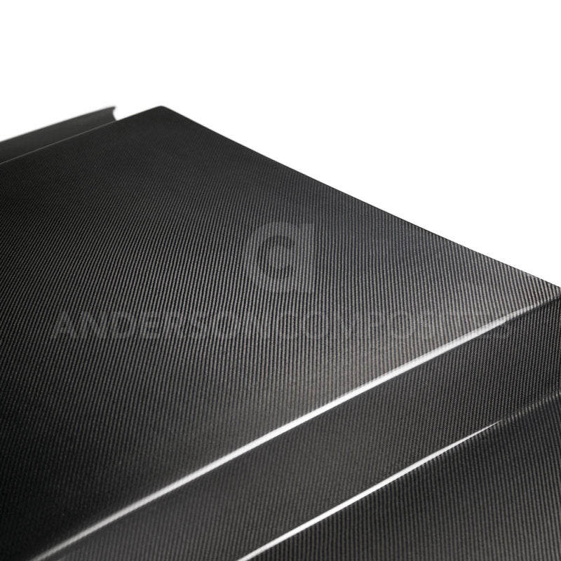 Anderson Composites 2013-2014 Ford Mustang Type-CJ Carbon Fiber Cowl Hood-thumbmail-7