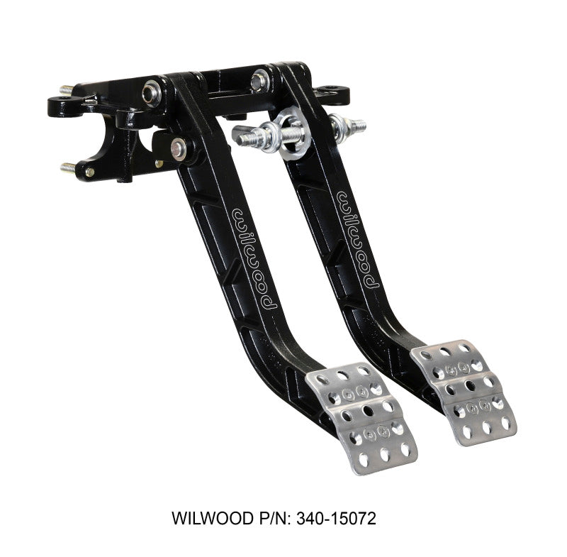 Wilwood Adjustable-Trubar Dual Pedal - Brake / Clutch - Fwd. Swing Mount - 6.25:1-thumbmail-1