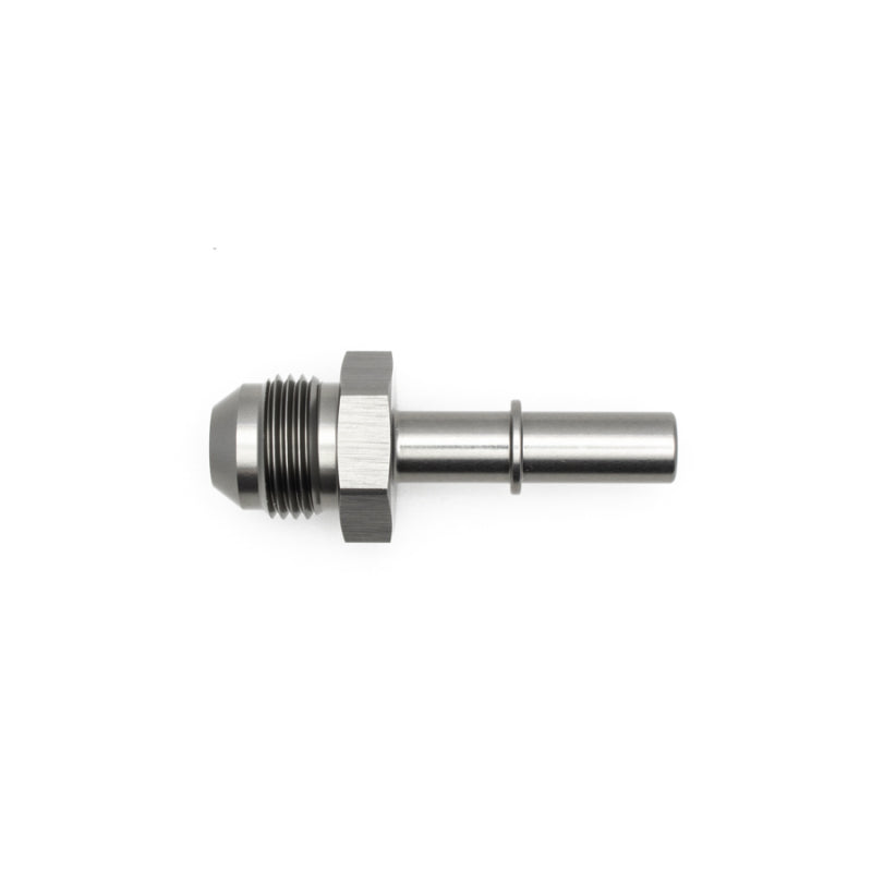 DeatschWerks 8AN Male Flare to 3/8in Male EFI Quick Connect Adapter - Anodized Matte Black-thumbmail-2