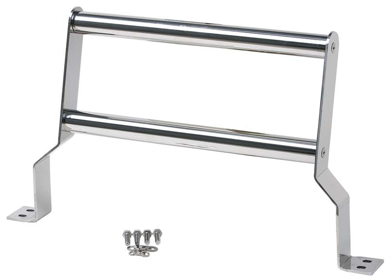 Kentrol 87-06 Jeep Wrangler TJ/YJ Grill Guard - Polished Silver-thumbmail-1