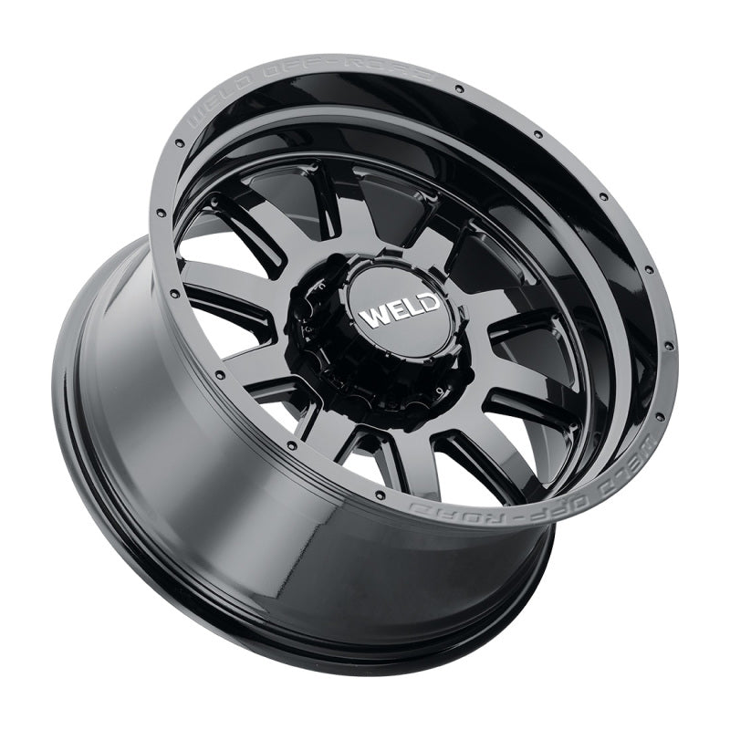 Weld Off-Road W168 20X9 Stealth 8X165.1 ET00 BS5.00 Gloss Black 125.1-thumbmail-2