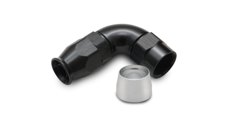 Vibrant 90 Degree One Piece Hose End for PTFE Lined Hose Size -12AN-thumbmail-1