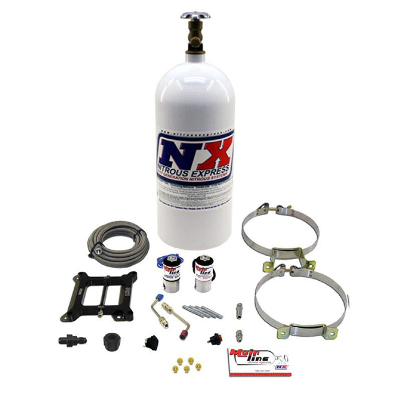 Nitrous Express Mainline Carb Nitrous Kit w/10lb Bottle-thumbmail-2