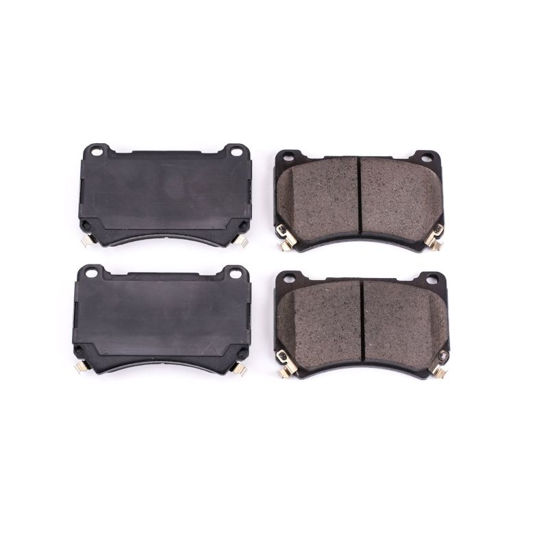 Power Stop 2011 Hyundai Equus Front Z16 Evolution Ceramic Brake Pads-thumbmail-1