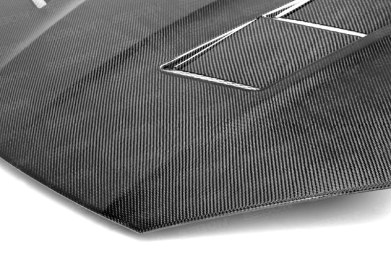 Seibon 13-16 Hyundai Genesis TS Carbon Fiber Hood-thumbmail-3